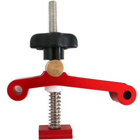 Woodworking Clamping Block Aluminum Alloy Screw Knob Design T-shaped Wood Platen Spring Press Miter Track Clamping Block for Woodworking
Woodworking Clamping Block Aluminum Alloy Screw Knob Design T-shaped Wood Platen Spring Press Miter Track Clamping Block for Woodworking