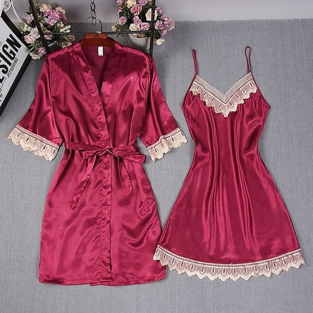 WANYNG pajamas for women 2-Piece Garter Lingerie Set Robes Lace Bodysuit Deep-V Neck Underwear womens fall fashion 2022 Red L
WANYNG pajamas for women 2-Piece Garter Lingerie Set Robes Lace Bodysuit Deep-V Neck Underwear womens fall fashion 2022 Red L