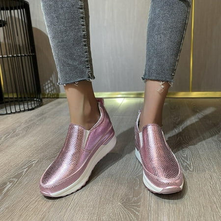 Fjofpr Shoes Fashionable Large Women s Shoes Wear Solid Color Leisure Thick Soled Shoes Hot
Fjofpr Shoes Fashionable Large Women s Shoes Wear Solid Color Leisure Thick Soled Shoes Hot