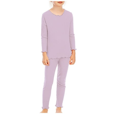 Toddler Kids Baby Girls Long Sleeve Sleepwear Outfits Spring and Autumn Fashion Solid Round Neck Frill Pajamas Children s Comfortable Loose Home Clothes
Toddler Kids Baby Girls Long Sleeve Sleepwear Outfits Spring and Autumn Fashion Solid Round Neck Frill Pajamas Children s Comfortable Loose Home Clothes