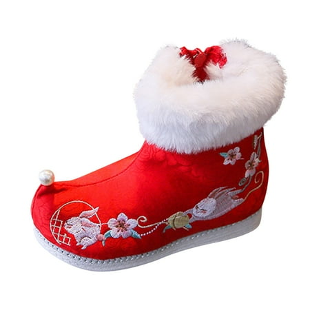 koaiezne Children Boots Xloth Shoes Wwarm Winter Snow Boots Embroidered Printed Shoes Ethnic Style Cotton Boots Boot Wedges for Girls Warm Boot for Girl
koaiezne Children Boots Xloth Shoes Wwarm Winter Snow Boots Embroidered Printed Shoes Ethnic Style Cotton Boots Boot Wedges for Girls Warm Boot for Girl