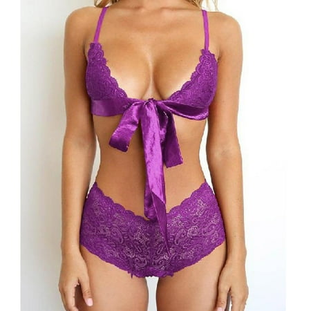 Lace Babydoll for Women Chemise Underwear Bralette Bra and Panty Set Lingerie Set
Lace Babydoll for Women Chemise Underwear Bralette Bra and Panty Set Lingerie Set