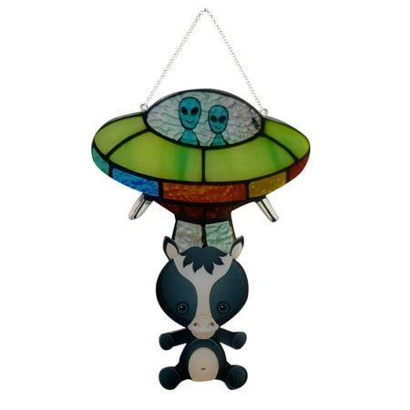Veki And Home Stained Decoration Alien Painted For Windows Ornaments Cow Pendant Cow UFO UFO Pendant Panel Window Alien Doors Kitchenï¼Dining Bar Bead Curtain for Doorway
Veki And Home Stained Decoration Alien Painted For Windows Ornaments Cow Pendant Cow UFO UFO Pendant Panel Window Alien Doors Kitchenï¼Dining Bar Bead Curtain for Doorway