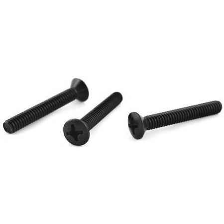 4-40 x 1/4 Machine Screws / Phillips / Oval / Steel / Black Oxide - 10000 Piece Carton
4-40 x 1/4 Machine Screws / Phillips / Oval / Steel / Black Oxide - 10000 Piece Carton