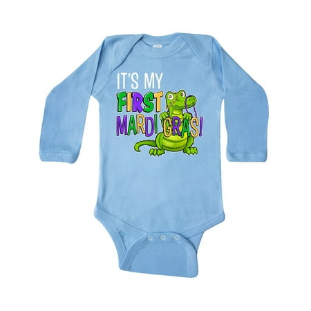 Inktastic My 1st Mardi Gras Cute Alligator with Beads Gift Baby Boy or Baby Girl Long Sleeve Bodysuit
Inktastic My 1st Mardi Gras Cute Alligator with Beads Gift Baby Boy or Baby Girl Long Sleeve Bodysuit