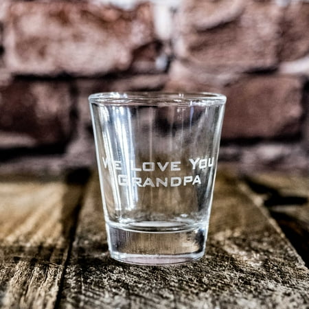 2oz Custom 2 Line Shot glass