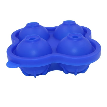 4-Ball Whiskey Ice Ball Maker Frozen Round Ice Ball Maker Easy Release for Ice Chilling Drinks Tea Dark Blue
4-Ball Whiskey Ice Ball Maker Frozen Round Ice Ball Maker Easy Release for Ice Chilling Drinks Tea Dark Blue