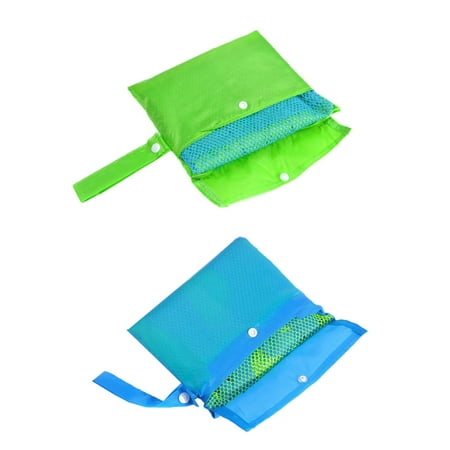 2Pcs Beach Toys Storage Bag Sundries Pocket Portable Oxford Cloth Eco-friendly Bag Toys Daily Essentials Storage Pouch (Blue Mes
2Pcs Beach Toys Storage Bag Sundries Pocket Portable Oxford Cloth Eco-friendly Bag Toys Daily Essentials Storage Pouch (Blue Mes