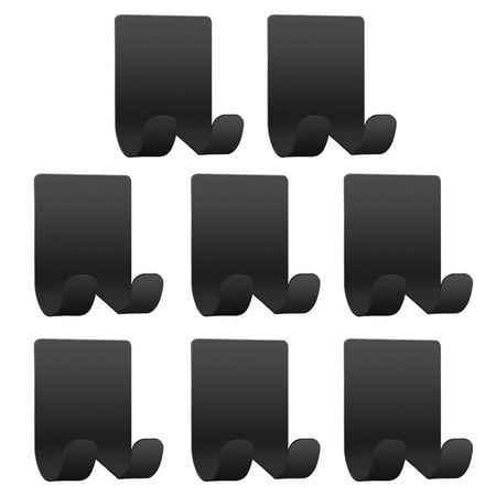 Skycarper 8Pack Razor Holder Shaver Hook Hanger Stand Caddy Self Adhesive Stick on Hook Heavy Duty for Shower Tools for Hanging Washcloth Towel Loofah for Bathtub Wall - Black
Skycarper 8Pack Razor Holder Shaver Hook Hanger Stand Caddy Self Adhesive Stick on Hook Heavy Duty for Shower Tools for Hanging Washcloth Towel Loofah for Bathtub Wall - Black