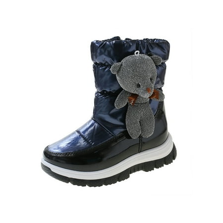 Crocowalk Boys Breathable Side Zip Snow Boot Walking Comfort Round Toe Warm Shoes Non-Slip Pull On Winter Shoe Blue 12C
Crocowalk Boys Breathable Side Zip Snow Boot Walking Comfort Round Toe Warm Shoes Non-Slip Pull On Winter Shoe Blue 12C