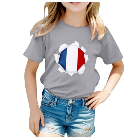 Baby Girls Summer T-Shirt Blouse Short Sleeve Children Tops Kid Printed Casual Short Sleeve Top T Shirt Summer Breathable Trendy Leisure Top 4-5 Years
Baby Girls Summer T-Shirt Blouse Short Sleeve Children Tops Kid Printed Casual Short Sleeve Top T Shirt Summer Breathable Trendy Leisure Top 4-5 Years