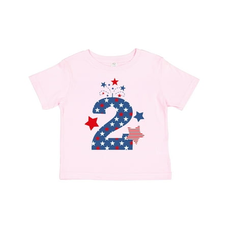 Inktastic Firecracker 2nd Birthday Gift Toddler Boy or Toddler Girl T-Shirt