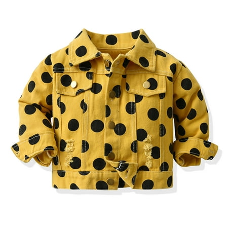 ZMHEGW Toddler Jackets Boys Girls Windproof Dot Prints Denim Warm Outerwear Kids Coats
ZMHEGW Toddler Jackets Boys Girls Windproof Dot Prints Denim Warm Outerwear Kids Coats