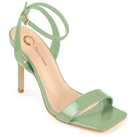 Journee Collection Womens Dorian Tru Comfort Foam Open Toe High Stiletto Pumps