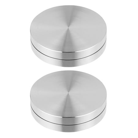 2pcs Aluminum Alloy Turntable Bearings Baking Tray Axles Rotating Cake Stand Bases
2pcs Aluminum Alloy Turntable Bearings Baking Tray Axles Rotating Cake Stand Bases