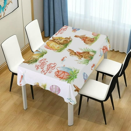 SKYSONIC Easter Rabbits Rectangle Tablecloth Spill-Proof Polyester Table Cloth Table Cover for Kitchen Dining Picnic Holiday Party Decoration 60x108 Inch
SKYSONIC Easter Rabbits Rectangle Tablecloth Spill-Proof Polyester Table Cloth Table Cover for Kitchen Dining Picnic Holiday Party Decoration 60x108 Inch
