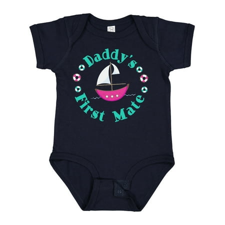 Inktastic Daddys First Mate (Girl) Gift Baby Girl Bodysuit
Inktastic Daddys First Mate (Girl) Gift Baby Girl Bodysuit