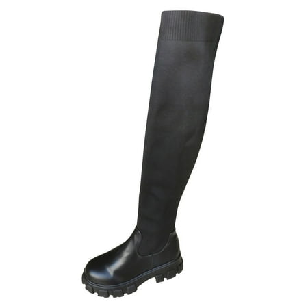 bvgfsahne Women s Fashion Thick Bottom Solid Color Over-The-Knee Stretch High Boots
bvgfsahne Women s Fashion Thick Bottom Solid Color Over-The-Knee Stretch High Boots