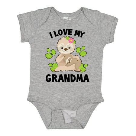 Inktastic Cute Sloth I Love My Grandma with Leaves Gift Baby Boy or Baby Girl Bodysuit
Inktastic Cute Sloth I Love My Grandma with Leaves Gift Baby Boy or Baby Girl Bodysuit
