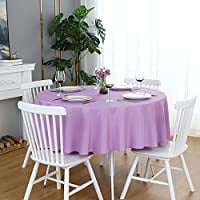Lavender Round Tablecloth 90 Inch Waterproof Heavy Duty Wrinkle Free Polyester Fabric Table Cloth Spillproof Washable Table Cover for Parties Camping Picnic Banquet Indoor and Outdoor(L
Lavender Round Tablecloth 90 Inch Waterproof Heavy Duty Wrinkle Free Polyester Fabric Table Cloth Spillproof Washable Table Cover for Parties Camping Picnic Banquet Indoor and Outdoor(L