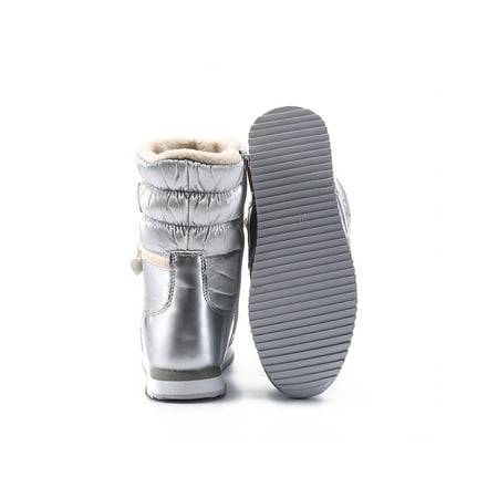 Rotosw Womens Warm Booties Comfort Winter Boot With Lined Snow Boots Women Outdoor Shoes Ladies Waterproof Mid Calf Bootie Silver 4
Rotosw Womens Warm Booties Comfort Winter Boot With Lined Snow Boots Women Outdoor Shoes Ladies Waterproof Mid Calf Bootie Silver 4