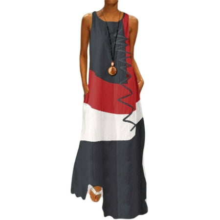 Avamo Women Summer Tank Dresses Sleeveless Crew Neck Long Dress Nightgowns Sleepwear Pajama Loungewear Maxi Dress
Avamo Women Summer Tank Dresses Sleeveless Crew Neck Long Dress Nightgowns Sleepwear Pajama Loungewear Maxi Dress