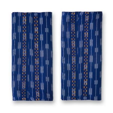 Ohrna ROOMAL Napkin (Set of 2) Hand Embroidered on Woven Ikat Cotton Large Absorbent
Ohrna ROOMAL Napkin (Set of 2) Hand Embroidered on Woven Ikat Cotton Large Absorbent