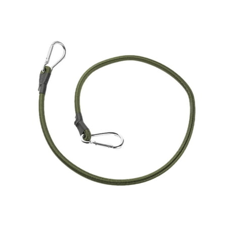 Outdoor Carabiner Elastic Rope | Heavy Duty Elastic Tie Downs Straps | Elastic Rope Outdoor Stretch Cords for Outdoor Caravan Camping Luggage Bike Rack