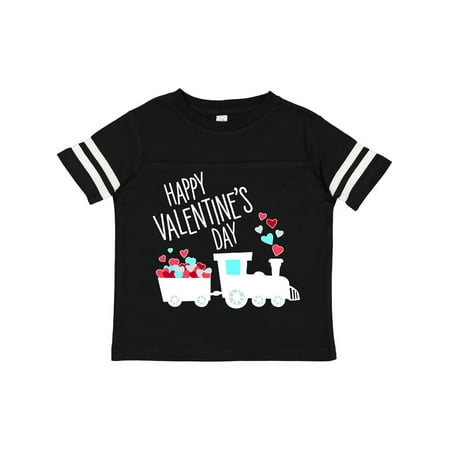 Inktastic Happy Valentine s Day- Train Gift Toddler Boy or Toddler Girl T-Shirt