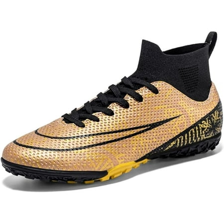 Youth turf soccer shoes mens women high top football boots indoor athletic ankle shoes spikes indoor soccer cleats AG
Youth turf soccer shoes mens women high top football boots indoor athletic ankle shoes spikes indoor soccer cleats AG