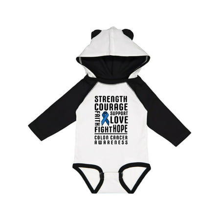 Inktastic Strength Courage Support Colon Cancer Awareness Gift Baby Boy or Baby Girl Long Sleeve Bodysuit
Inktastic Strength Courage Support Colon Cancer Awareness Gift Baby Boy or Baby Girl Long Sleeve Bodysuit