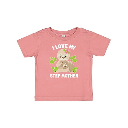 Inktastic Cute Sloth I Love My Step Mother with Green Leaves Gift Baby Boy or Baby Girl T-Shirt
Inktastic Cute Sloth I Love My Step Mother with Green Leaves Gift Baby Boy or Baby Girl T-Shirt