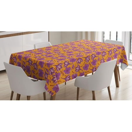 Floral Tablecloth Continuous Crocus Flowers Hand Drawn Floral Illustration Rectangular Table Cover for Dining Room Kitchen 60 X 90 Pale Orange Baby Pink and Fuchsia by Ambesonne
Floral Tablecloth Continuous Crocus Flowers Hand Drawn Floral Illustration Rectangular Table Cover for Dining Room Kitchen 60 X 90 Pale Orange Baby Pink and Fuchsia by Ambesonne