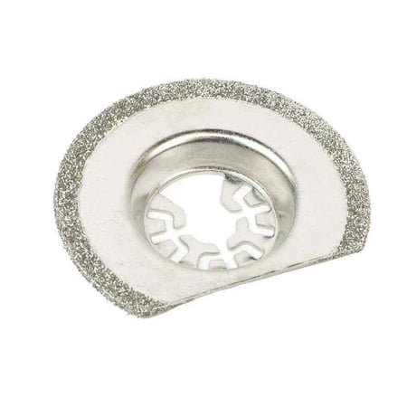 Versa Tool DB1O 63mm Diamond Semi-Round Electroplated Single Blade Fits Fein Multimaster Dremel Bosch Craftsman Ridgid Oscillating Tools
Versa Tool DB1O 63mm Diamond Semi-Round Electroplated Single Blade Fits Fein Multimaster Dremel Bosch Craftsman Ridgid Oscillating Tools
