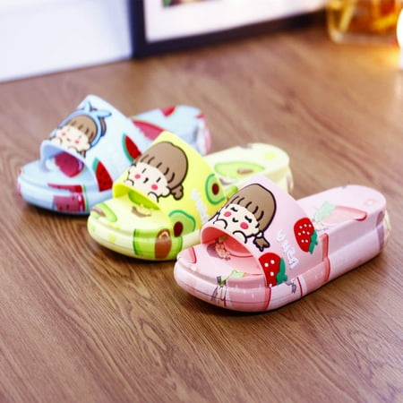 Thick Sole Slippers Cartoon Design High Platform Shoes PVC Flip Flop Anti-Slip for Indoor Outdoor Bathroom Blue 38
Thick Sole Slippers Cartoon Design High Platform Shoes PVC Flip Flop Anti-Slip for Indoor Outdoor Bathroom Blue 38
