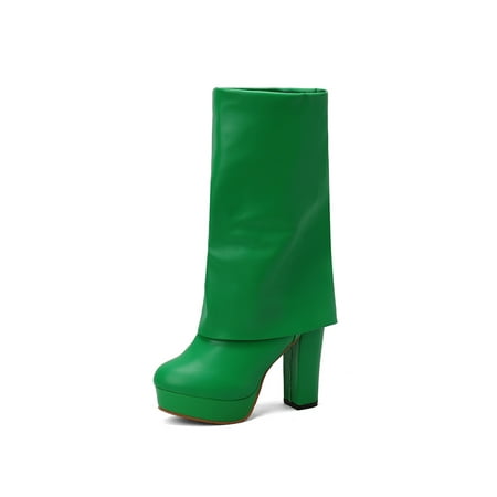 Difumos Womens Breathable Side Zip Dress Shoes Anti-Slip Platform High Heels Driving Comfort Green 4.5
Difumos Womens Breathable Side Zip Dress Shoes Anti-Slip Platform High Heels Driving Comfort Green 4.5