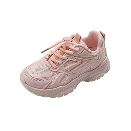 Rotosw Boys Girls Running Shoe Drawstring Athletic Shoes Soft Sole Sneakers Non-slip Fashion Trainers School Breathable Sport Sneaker Pink 6.5C
Rotosw Boys Girls Running Shoe Drawstring Athletic Shoes Soft Sole Sneakers Non-slip Fashion Trainers School Breathable Sport Sneaker Pink 6.5C