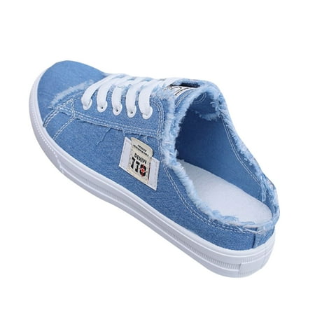 Mepaouo Fashion Canvas Shoes for Women Lace Up Flat Heel Casual Shoe Leisure Work Comfy Mules
Mepaouo Fashion Canvas Shoes for Women Lace Up Flat Heel Casual Shoe Leisure Work Comfy Mules