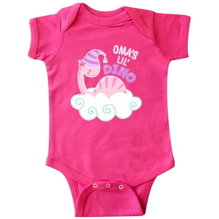 Inktastic Oma s Lil Dino with Cute Pink Baby Dinosaur Gift Baby Boy or Baby Girl Bodysuit
Inktastic Oma s Lil Dino with Cute Pink Baby Dinosaur Gift Baby Boy or Baby Girl Bodysuit