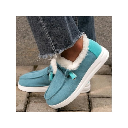Ymiytan Womens Comfortable Slippers Plush Outdoor Shoes Anti-Skid Rubber Sole Indoor Outdoor Loafer
Ymiytan Womens Comfortable Slippers Plush Outdoor Shoes Anti-Skid Rubber Sole Indoor Outdoor Loafer