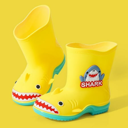 Children Rainboots Boys Girls Waterproof Shoes 3D Cartoon Cute Shark Rain Boots Toddler Rain Non-slip Rubber Sole Rainproof Kids
Children Rainboots Boys Girls Waterproof Shoes 3D Cartoon Cute Shark Rain Boots Toddler Rain Non-slip Rubber Sole Rainproof Kids
