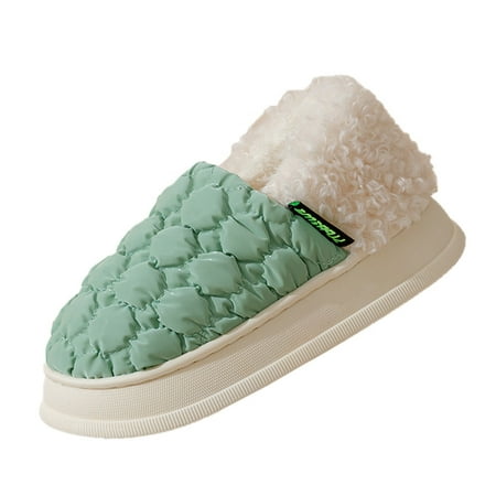 Women Walking Shoes 2022 New Women s Autumn And Winter Puff Indoor Home Non Slip Plush Cute Thick Bottom Cotton Slippers slipper for Women Cloth Green
Women Walking Shoes 2022 New Women s Autumn And Winter Puff Indoor Home Non Slip Plush Cute Thick Bottom Cotton Slippers slipper for Women Cloth Green