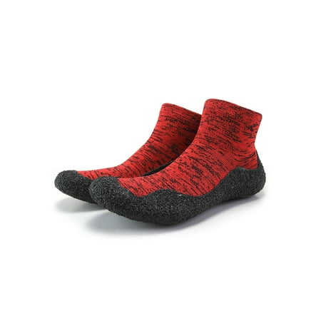 Wazshop Unisex Socks Beach Sock Sneakers Knit Upper Yoga Shoes Lightweight Anti-Slip Water Shoe Mens Womens High Top Casual Red Black 4.5
Wazshop Unisex Socks Beach Sock Sneakers Knit Upper Yoga Shoes Lightweight Anti-Slip Water Shoe Mens Womens High Top Casual Red Black 4.5