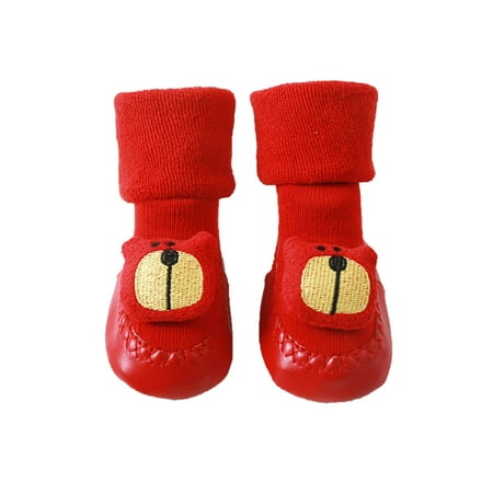 Cute Children Toddler Boys Girls Spring Autumn Socks Shoes Flat Bottoms Non-Slip Warm Comfortable Solid Color Chinese New Year Style Child Footwear
Cute Children Toddler Boys Girls Spring Autumn Socks Shoes Flat Bottoms Non-Slip Warm Comfortable Solid Color Chinese New Year Style Child Footwear