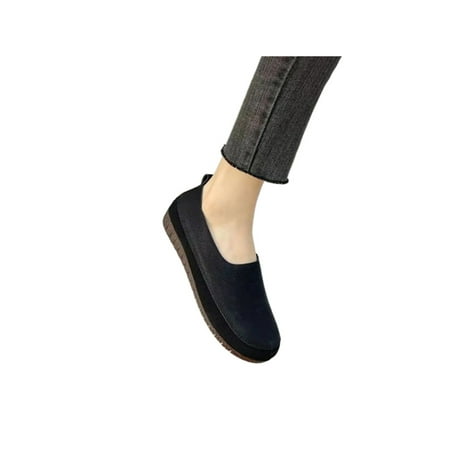 Colisha Ladies Casual Shoes Classic Flats Comfort Loafers Outdoor Non-slip Boat Shoe Slip On Black 7.5
Colisha Ladies Casual Shoes Classic Flats Comfort Loafers Outdoor Non-slip Boat Shoe Slip On Black 7.5