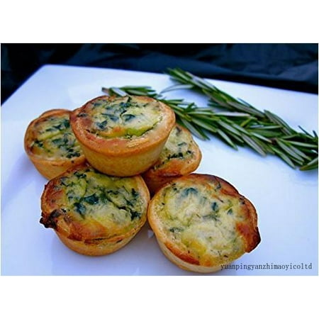 Order Tasty Quiche Florentine - Gourmet Frozen Appetizers (40 Piece Tray)
