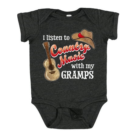 Inktastic I Listen to Country Music with My Gramps Guitar and Hat Gift Baby Boy or Baby Girl Bodysuit
Inktastic I Listen to Country Music with My Gramps Guitar and Hat Gift Baby Boy or Baby Girl Bodysuit