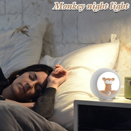 Christmas Savings Feltree Lighting Creative Human Body Sense Monkey Night Light Cute Favorite Bedroom Atmosphere
Christmas Savings Feltree Lighting Creative Human Body Sense Monkey Night Light Cute Favorite Bedroom Atmosphere