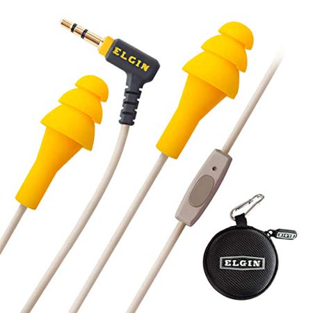 Elgin Ruckus Wired Earplug Earbuds with Mic Voice Assistant Control Reducing Headphones
Elgin Ruckus Wired Earplug Earbuds with Mic Voice Assistant Control Reducing Headphones
