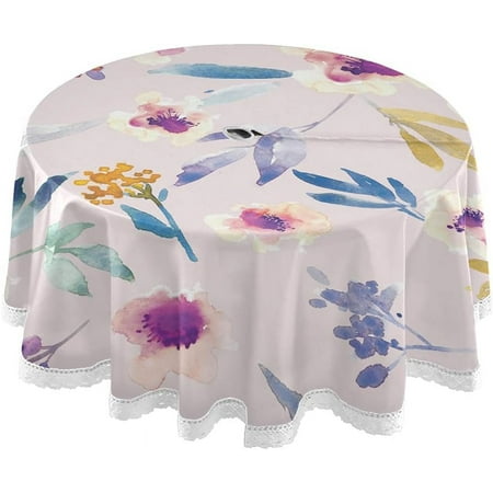 Hidove Flowers Leaves Outdoor Round Tablecloth Waterproof Stain-Resistant Non-Slip Circular Tablecloth 60 Inch with Umbrella Hole and Zipper for Tabletop Backyard Party BBQ Decor
Hidove Flowers Leaves Outdoor Round Tablecloth Waterproof Stain-Resistant Non-Slip Circular Tablecloth 60 Inch with Umbrella Hole and Zipper for Tabletop Backyard Party BBQ Decor